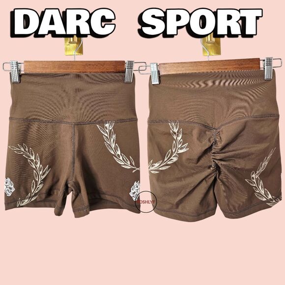 Darc Sport Pants - Darc Sport Scrunch Shorts Olive Small